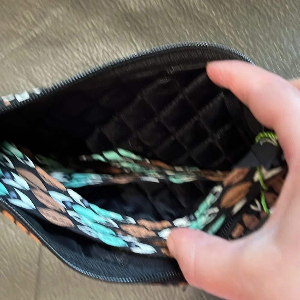 Vera Bradley little crossbody in Sierra stream